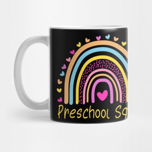 Preschool Squad Teacher Rainbow Mug